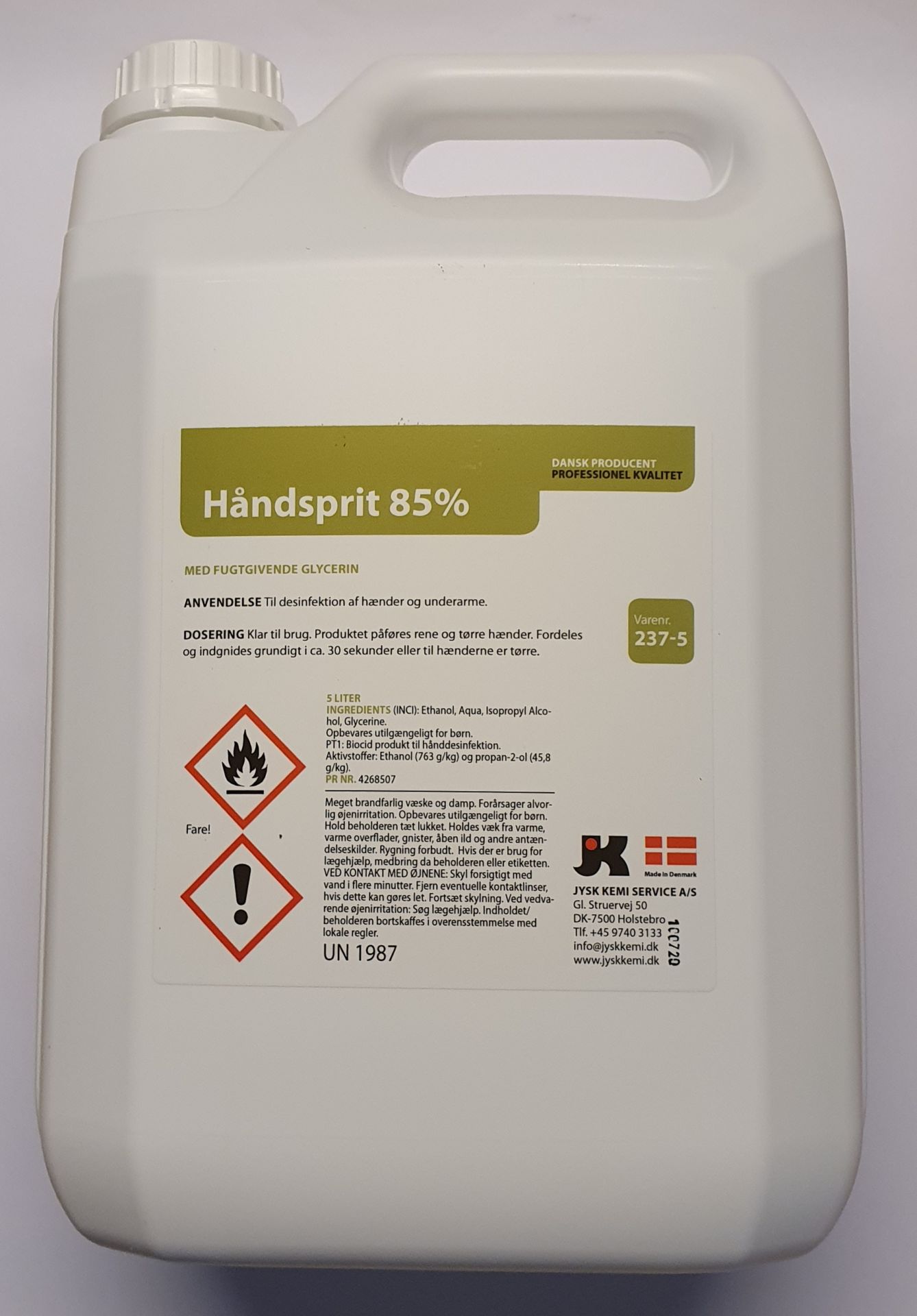 Håndsprit 5000 ml.